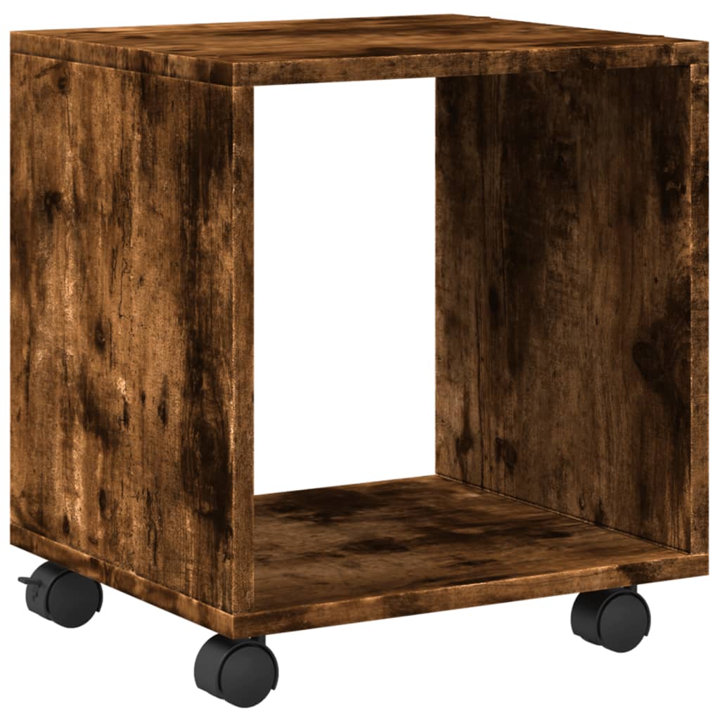 Rollschrank Räuchereiche 37x33x42,5 cm Holzwerkstoff