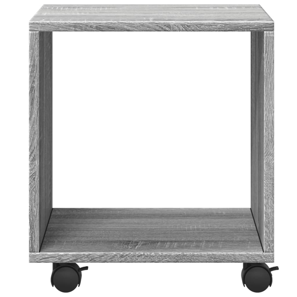 Rollschrank Grau Sonoma 37x33x42,5 cm Holzwerkstoff