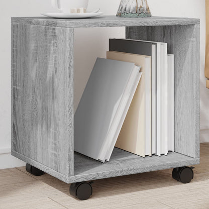 Rollschrank Grau Sonoma 37x33x42,5 cm Holzwerkstoff