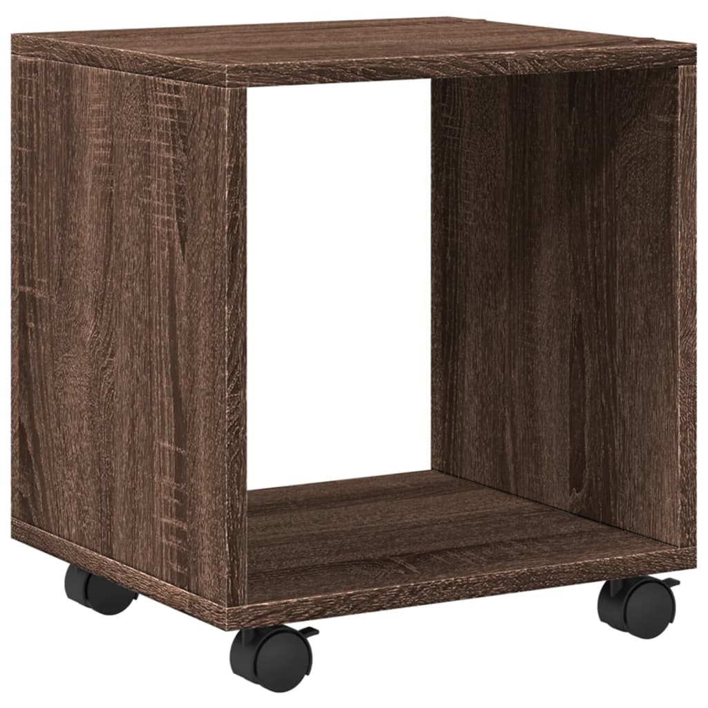 Rollschrank Braun Eichen-Optik 37x33x42,5 cm Holzwerkstoff