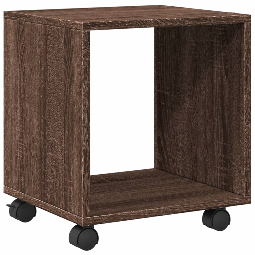 Rollschrank Braun Eichen-Optik 37x33x42,5 cm Holzwerkstoff