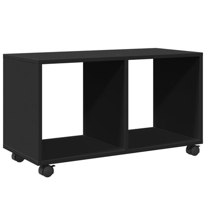 Rollschrank Schwarz 72x33x42,5 cm Holzwerkstoff