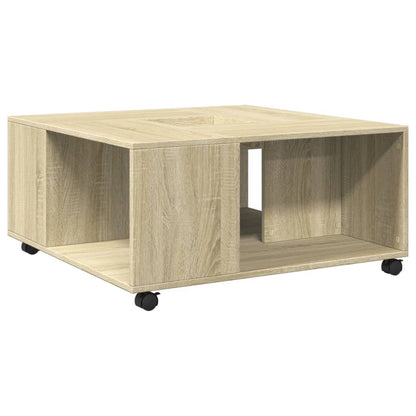 Couchtisch Sonoma-Eiche 80x80x40 cm Holzwerkstoff