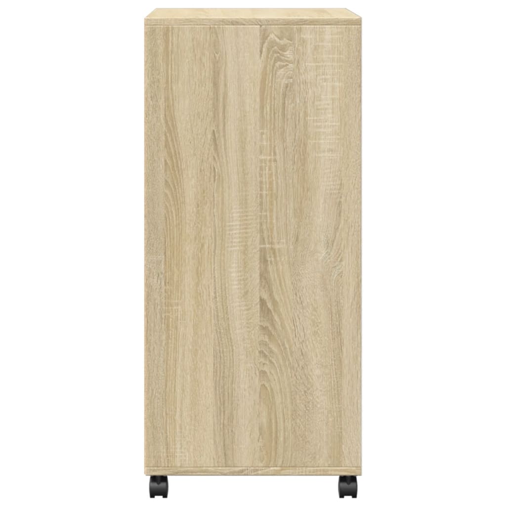 Rollschrank Sonoma-Eiche 55x40x91 cm Holzwerkstoff