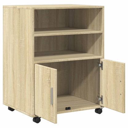 Rollschrank Sonoma-Eiche 55x40x91 cm Holzwerkstoff