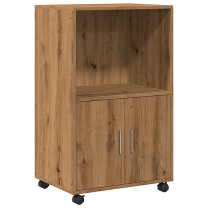 Rollschrank Artisan-Eiche 55x40x91 cm Holzwerkstoff