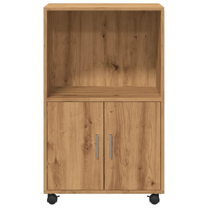 Rollschrank Artisan-Eiche 55x40x91 cm Holzwerkstoff