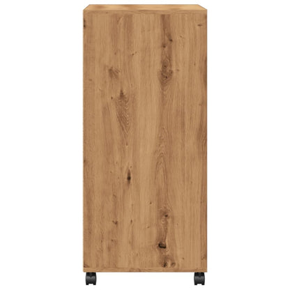 Rollschrank Artisan-Eiche 55x40x91 cm Holzwerkstoff