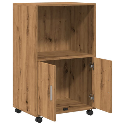 Rollschrank Artisan-Eiche 55x40x91 cm Holzwerkstoff