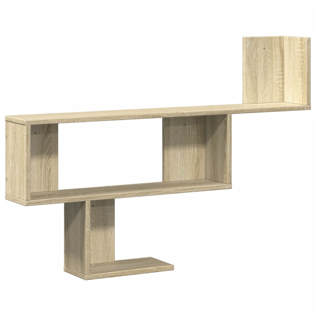 Wandregal Sonoma-Eiche 100x15x70 cm Holzwerkstoff