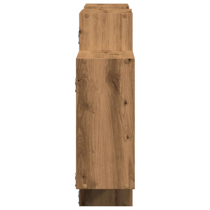 Wandregal Artisan-Eiche 159x18x65 cm Holzwerkstoff