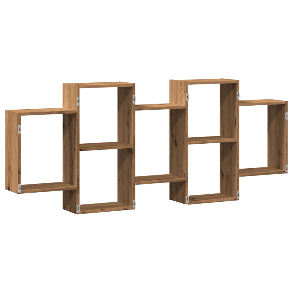 Wandregal Artisan-Eiche 159x18x65 cm Holzwerkstoff