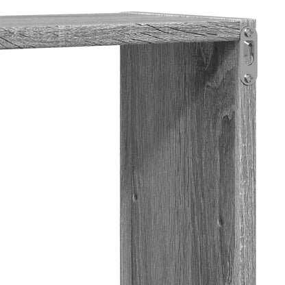 Wandregal Grau Sonoma 96x18x60 cm Holzwerkstoff