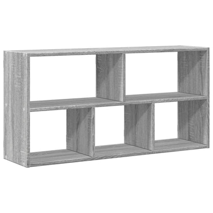 Wandregal Grau Sonoma 100x25x50 cm Holzwerkstoff