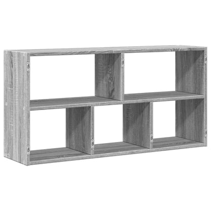 Wandregal Grau Sonoma 100x25x50 cm Holzwerkstoff