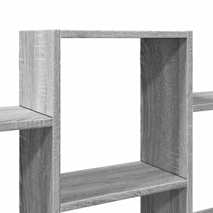 Wandregal Grau Sonoma 159x18x66 cm Holzwerkstoff