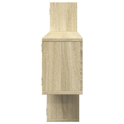 Wandregal Sonoma-Eiche 167,5x18x68 cm Holzwerkstoff