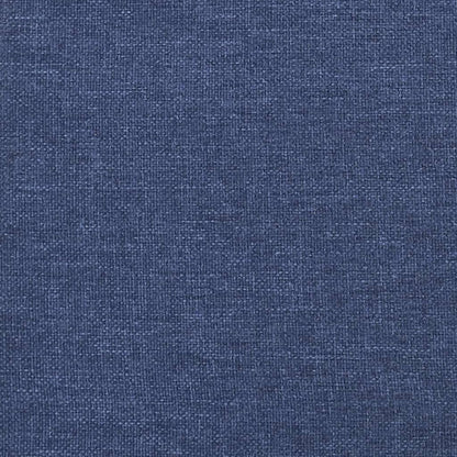 Taschenfederkernmatratze für Kinder Blau 80x160 cm Stoff