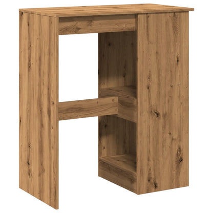 Bartisch mit Regal Artisan-Eiche 90x47,5x103,5 cm Holzwerkstoff