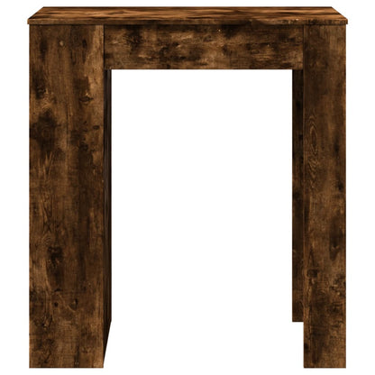 Bartisch mit Regal Räuchereiche 95x47x103,5 cm Holzwerkstoff