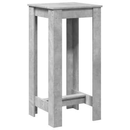 Bartisch Betongrau 51x50x103,5 cm Holzwerkstoff