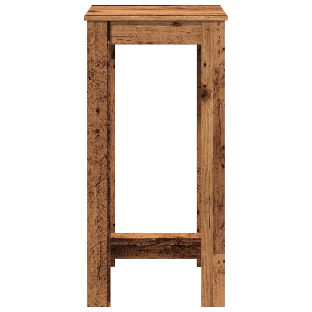 Bartisch Altholz-Optik 51x50x103,5 cm Holzwerkstoff