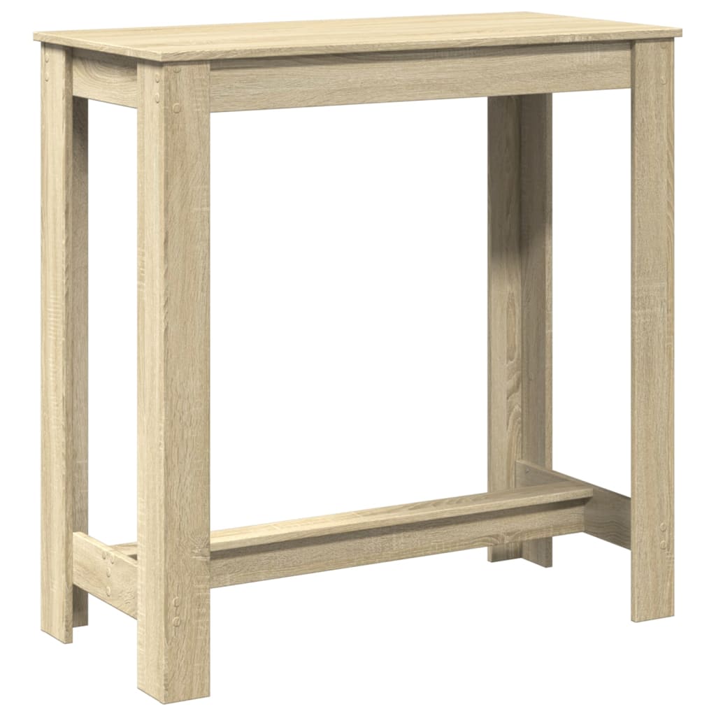 Bartisch Sonoma-Eiche 102x50x103,5 cm Holzwerkstoff