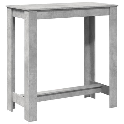 Bartisch Betongrau 102x50x103,5 cm Holzwerkstoff