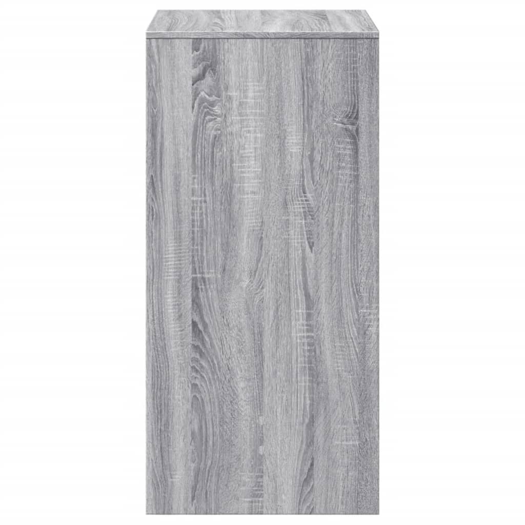 Bartisch Grau Sonoma 51x50x103,5 cm Holzwerkstoff