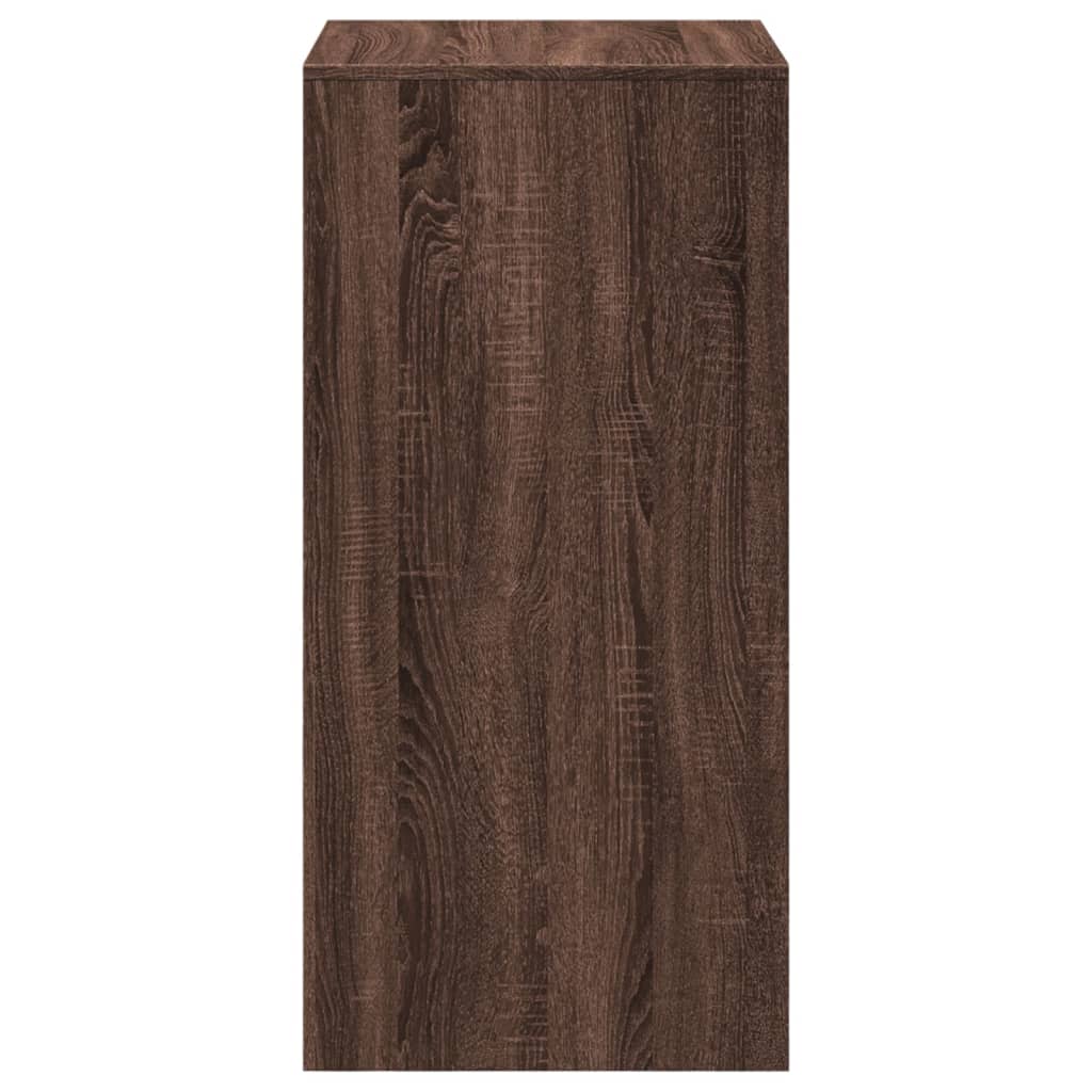 Bartisch Braun Eichen-Optik 51x50x103,5 cm Holzwerkstoff