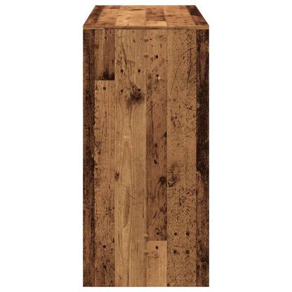 Bartisch Altholz-Optik 102x50x103,5 cm Holzwerkstoff