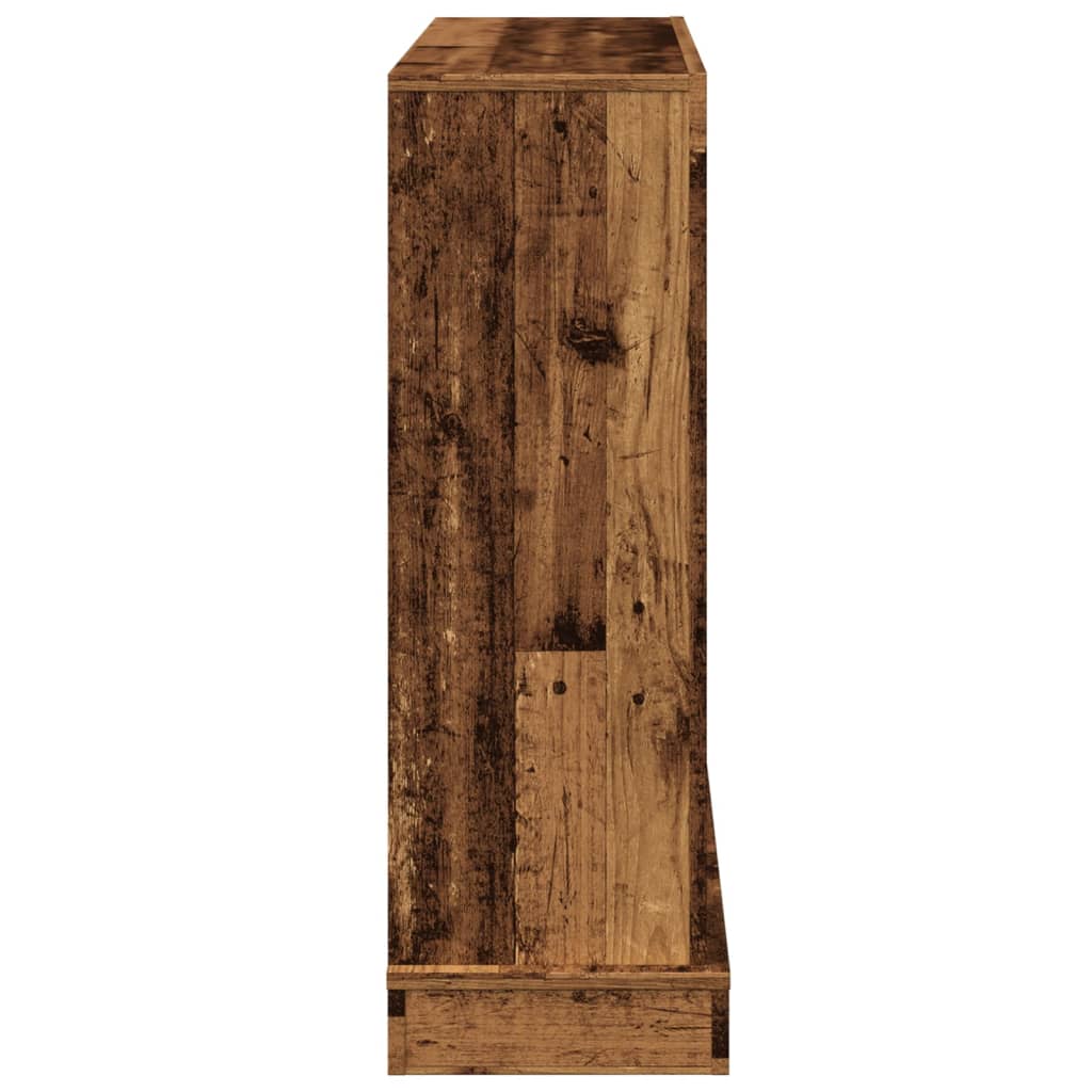Kaminumrandung Altholz-Optik 100x30x87,5 cm Holzwerkstoff