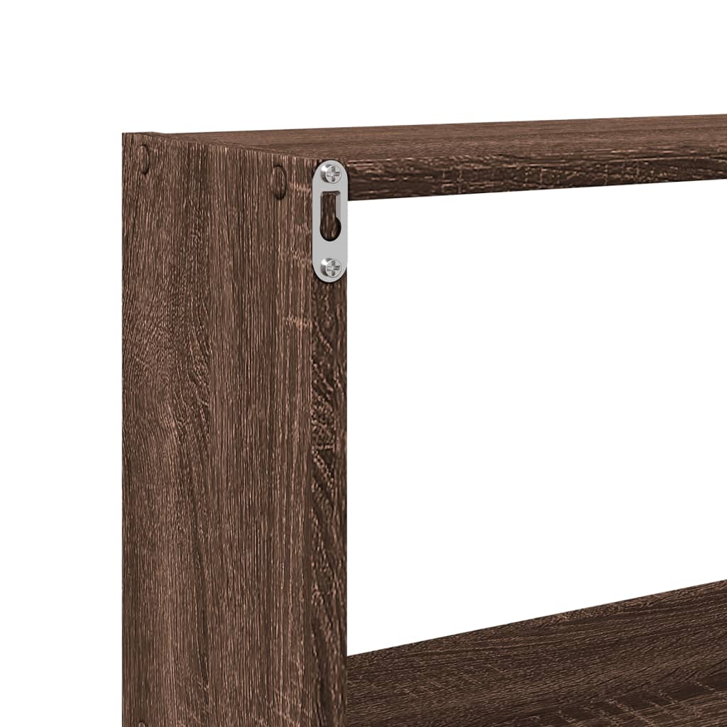 Wandschrank 158x18x53 cm Eichen-Optik Holzwerkstoff