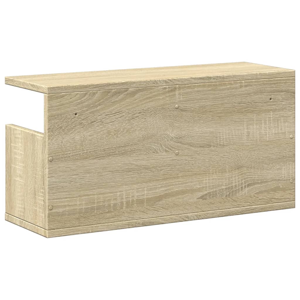 Wandschrank 60x20x30 cm Sonoma-Eiche Holzwerkstoff