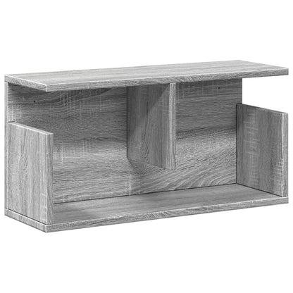 Wandschrank 60x20x30 cm Grau Sonoma Holzwerkstoff