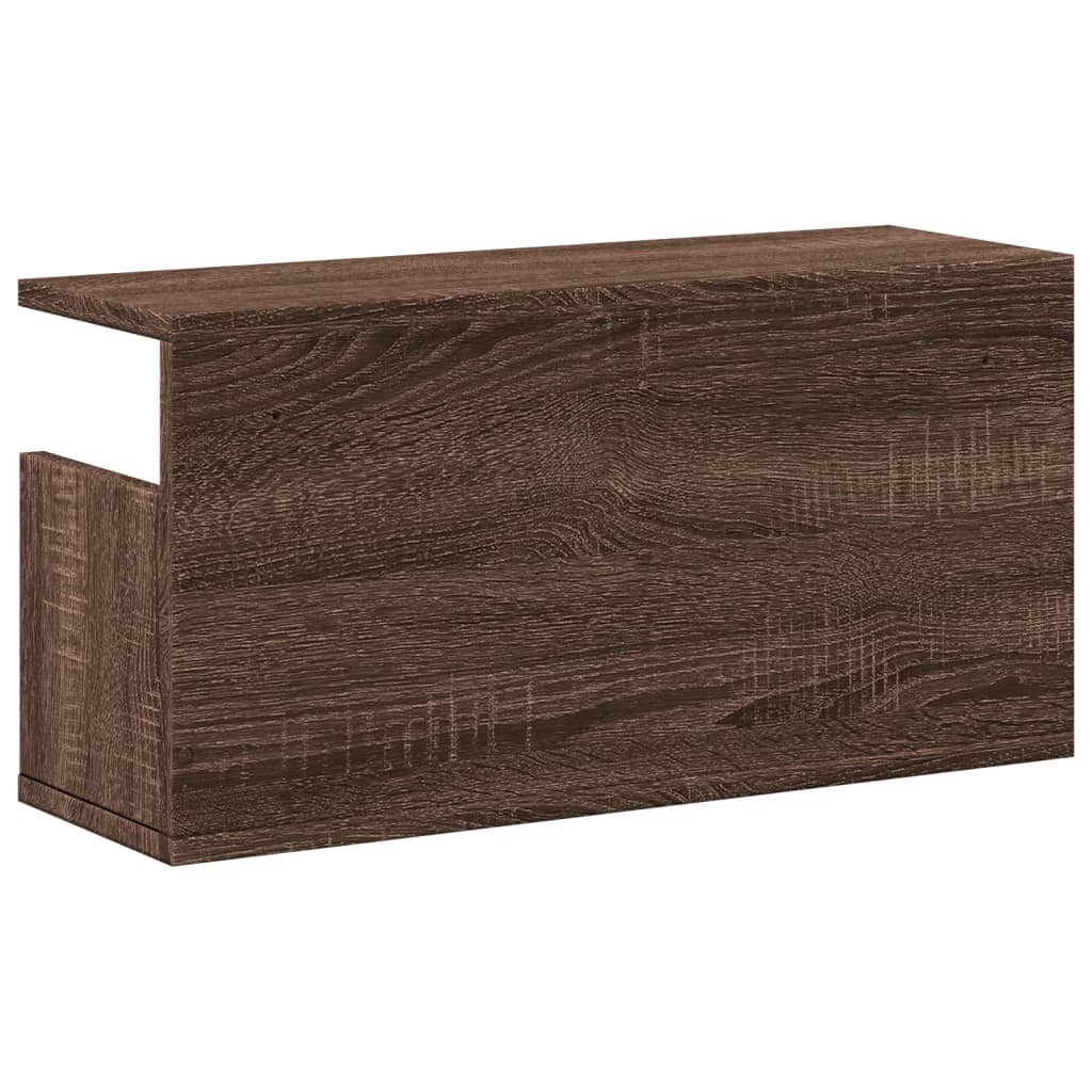 Wandschrank 60x20x30 cm Eichen-Optik Holzwerkstoff