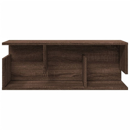 Wandschrank 80x20x30 cm Eichen-Optik Holzwerkstoff