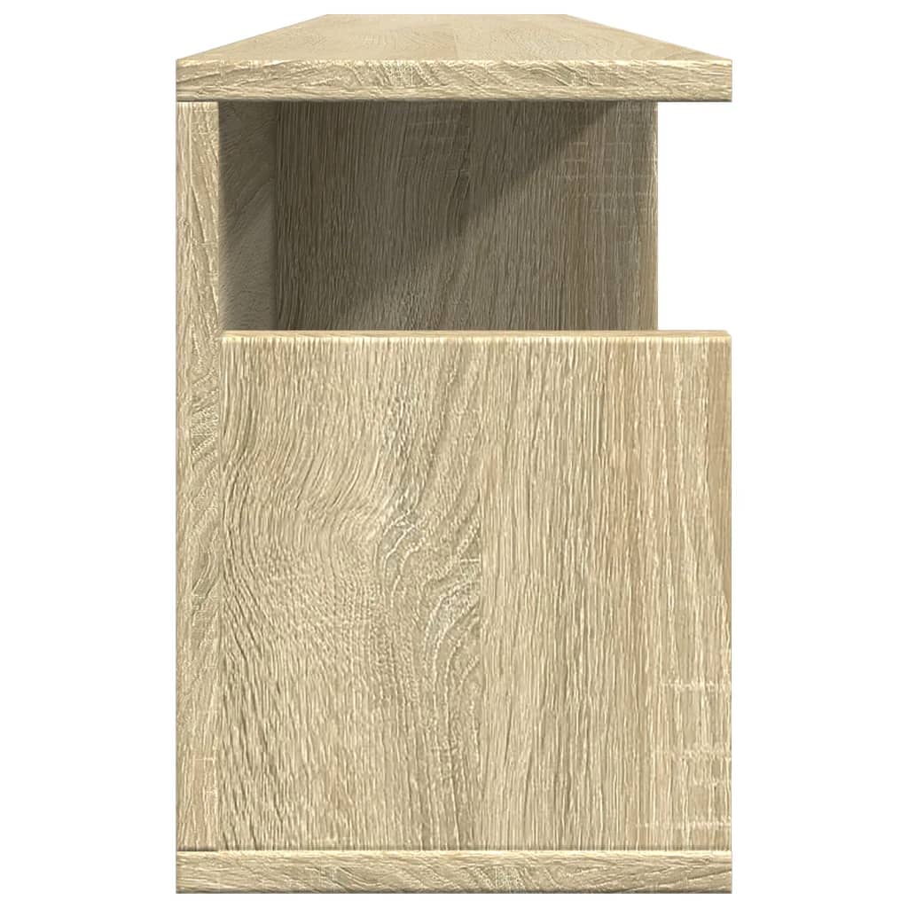 Wandschrank 100x20x30 cm Sonoma-Eiche Holzwerkstoff