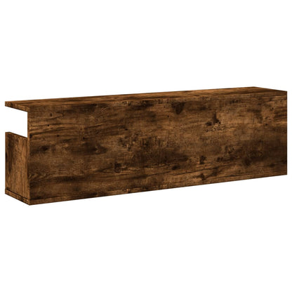 Wandschrank 100x20x30 cm Räuchereiche Holzwerkstoff