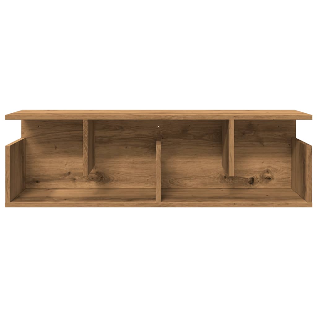 Wandschrank 100x20x30 cm Artisan-Eiche Holzwerkstoff