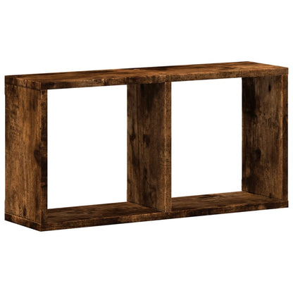 Wandschrank 60x16x30 cm Räuchereiche Holzwerkstoff