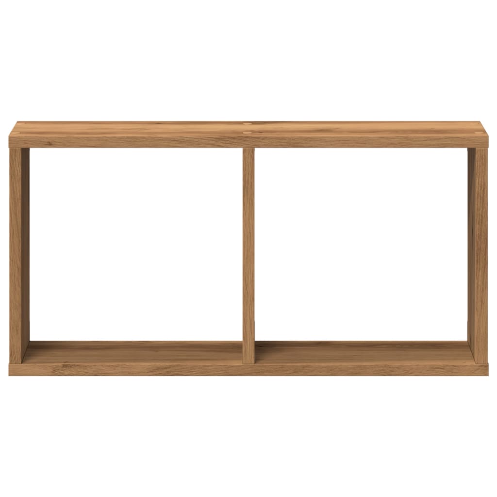 Wandschrank 60x16x30 cm Artisan-Eiche Holzwerkstoff