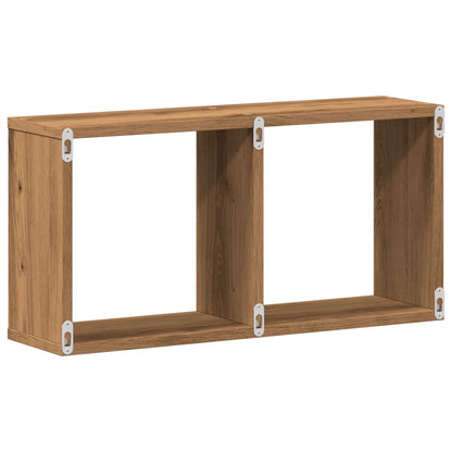 Wandschrank 60x16x30 cm Artisan-Eiche Holzwerkstoff