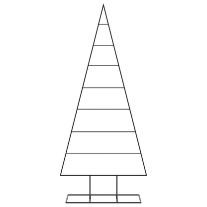 Albero di Natale in metallo per decorazioni, nero, 180 cm