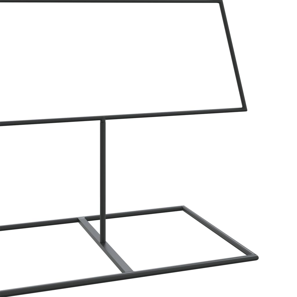 Albero di Natale in metallo per decorazioni, nero, 180 cm