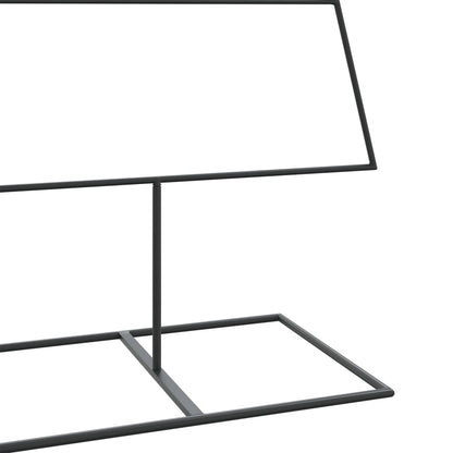 Albero di Natale in metallo per decorazioni, nero, 180 cm