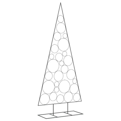 Metall-Weihnachtsbaum zum Dekorieren Schwarz 210 cm