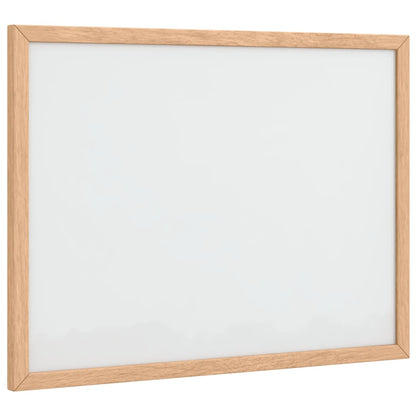 Magnetisches Whiteboard mit massivem Kiefernholzrahmen 40x30 cm