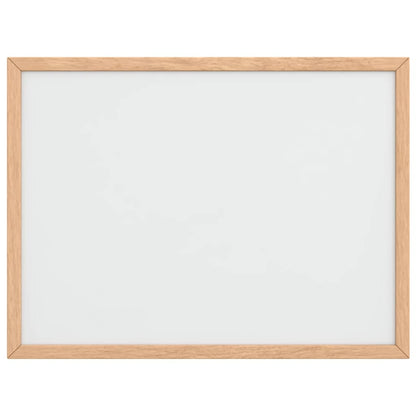 Magnetisches Whiteboard mit massivem Kiefernholzrahmen 40x30 cm