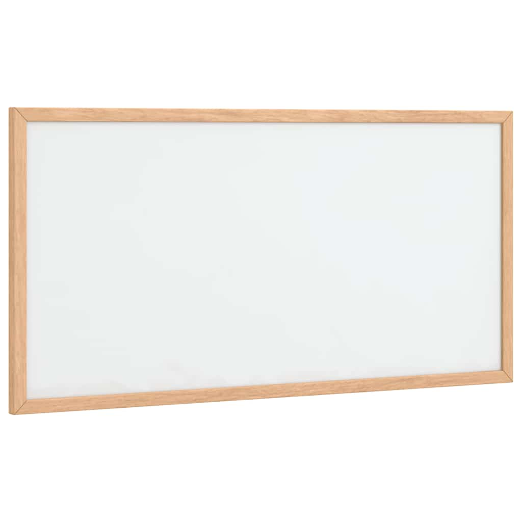 Magnetisches Whiteboard mit massivem Kiefernholzrahmen 60x30 cm